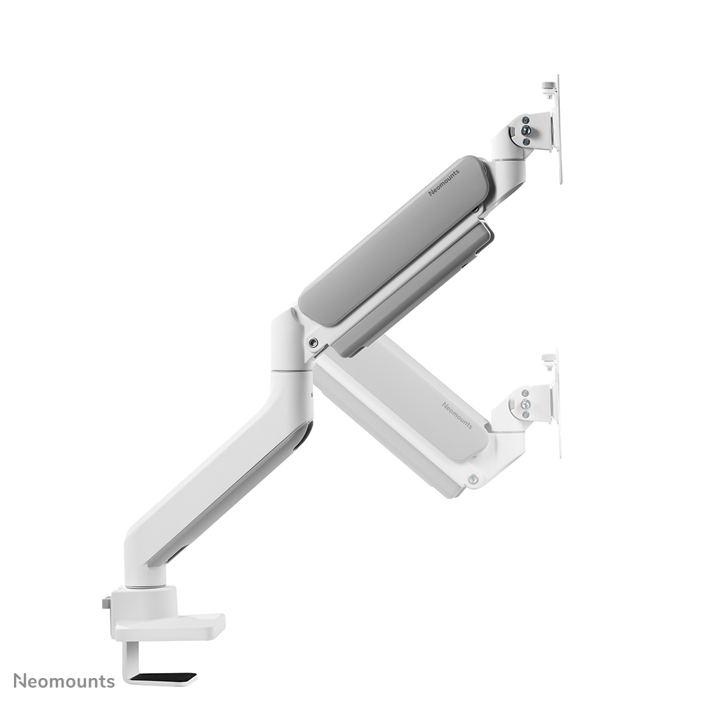 Neomounts DS70-450WH1 Braccio per monitor 17-42" - molla a gas - Topfix - 180°-stop